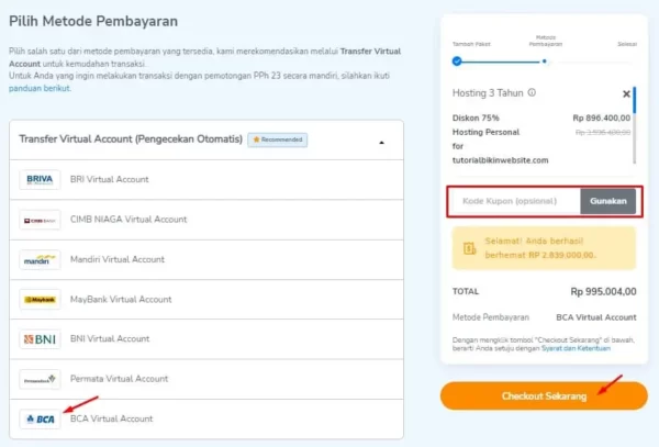 Metode Pembayaran Dan Checkout