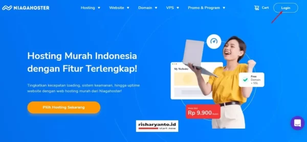 Registrasi Akun Baru Niagahoster