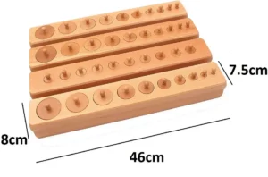 Knobbed Cylinders Metode Montessori (3)
