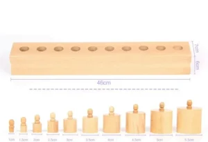 Knobbed Cylinders Metode Montessori (5)