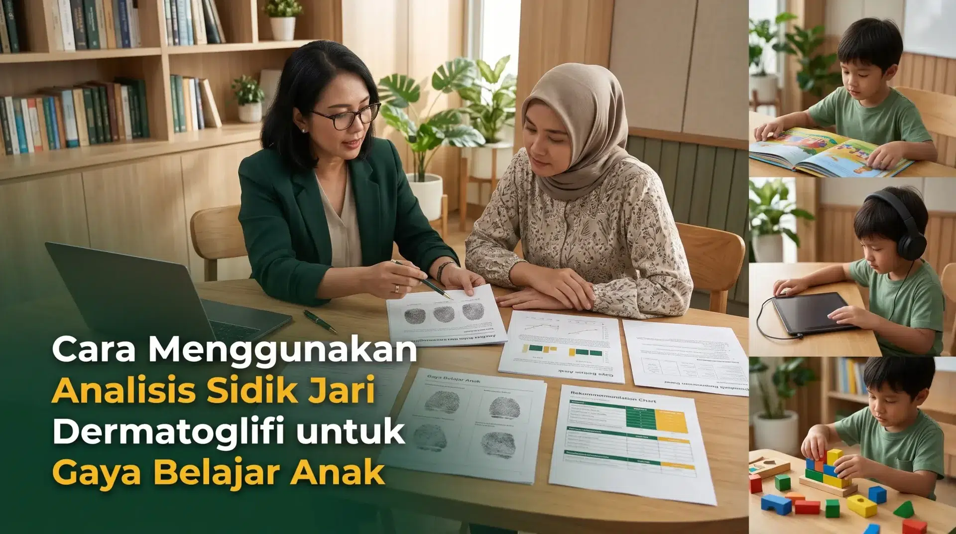 Cara Menggunakan Analisis Sidik Jari Dermatoglifi untuk Gaya Belajar Anak