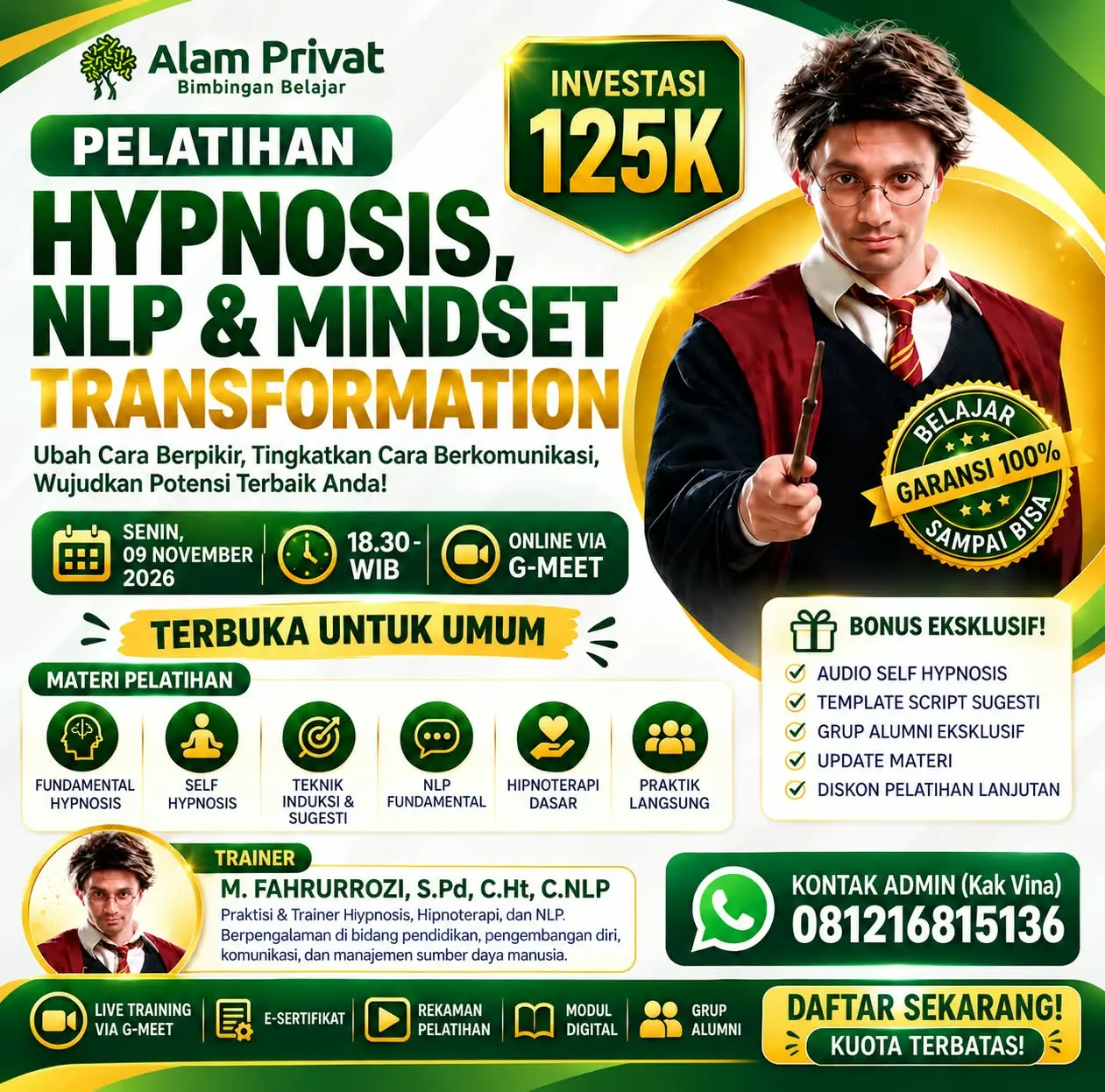 Kelas Online Pelatihan Hipnosis-3