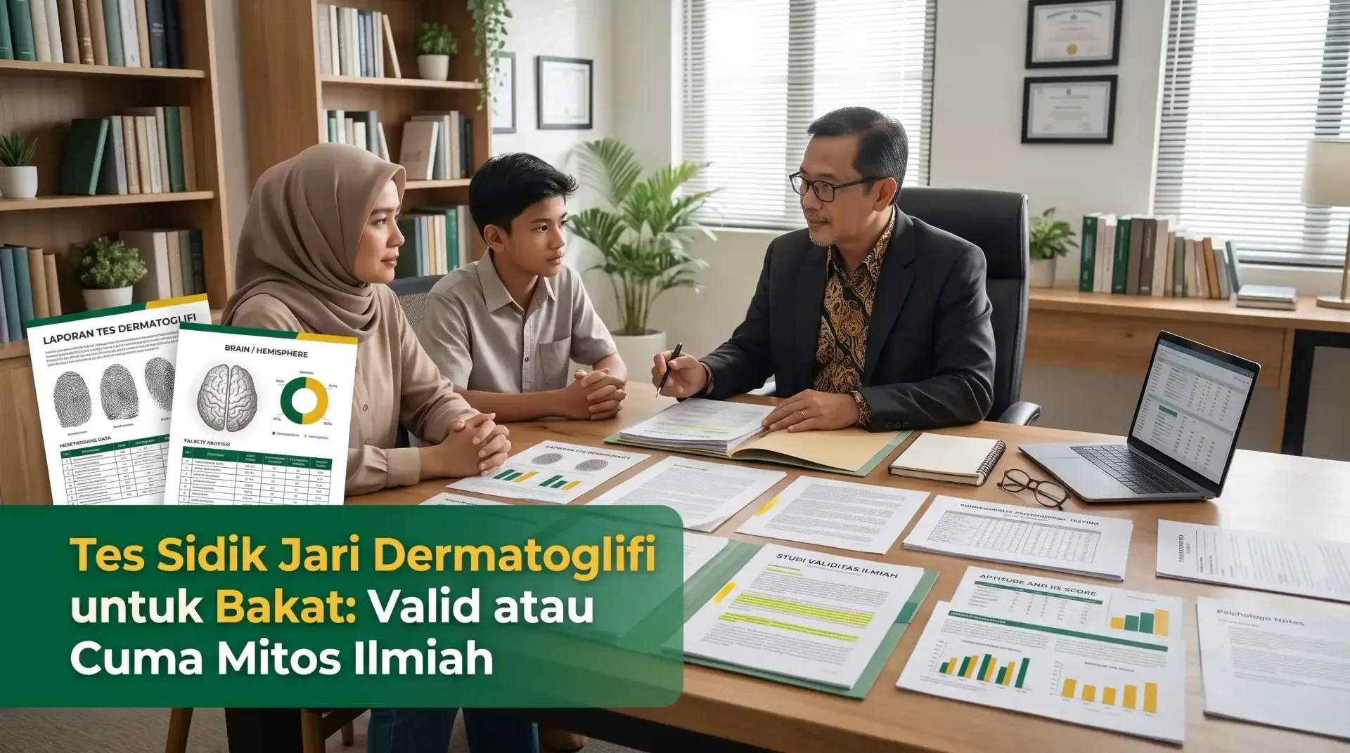 Tes Sidik Jari Dermatoglifi untuk Bakat Valid atau Mitos